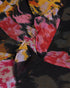 TIIAH-Dresses-Step into effortless elegance with our TIIAH dress. Our glitched floral print offers contemporary style, while the peplum waist enhances the silhouette. It is the ideal option for anyone looking for both style and sophistication. Mini dress Glitched floral print Angel sleeves A-line silhouette Peplum frilled waist Zip fastening Silvia is 5'11" / 1.8m and wears Black in a Ted size 1- Ted Baker Romania